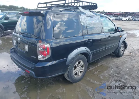2006 Honda Pilot Ex-L from USA, damaged, VIN 2HKYF18506H530715